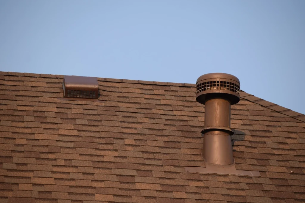 two different roof vent styles