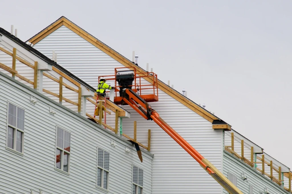big siding install