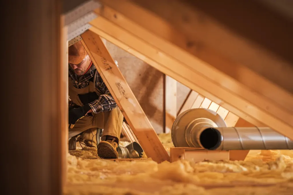 attic ventilation install