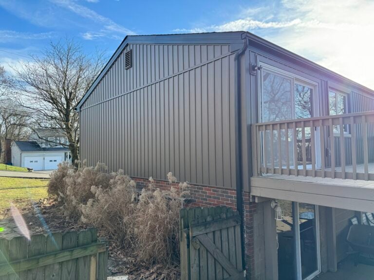 board and batten siding light grey Mccormick project