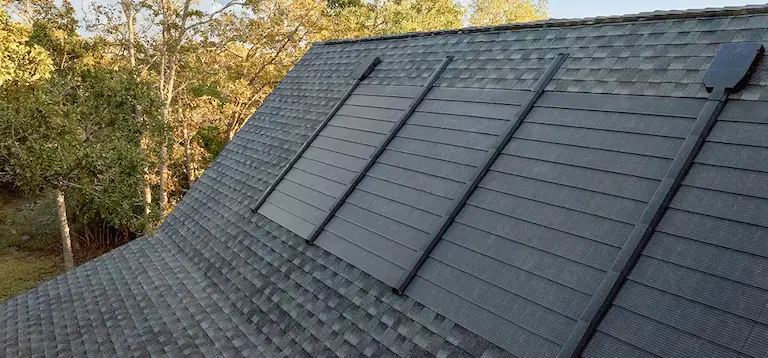 solar shingles cost dark shingles roof