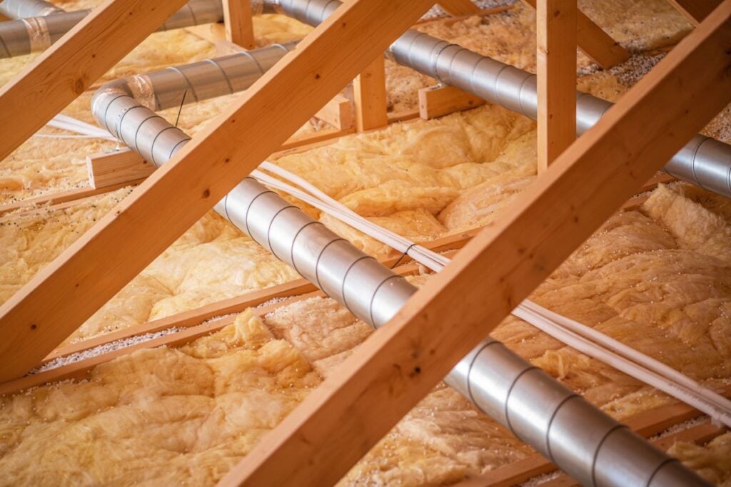 Attic Insulation and Ventilation During Construction