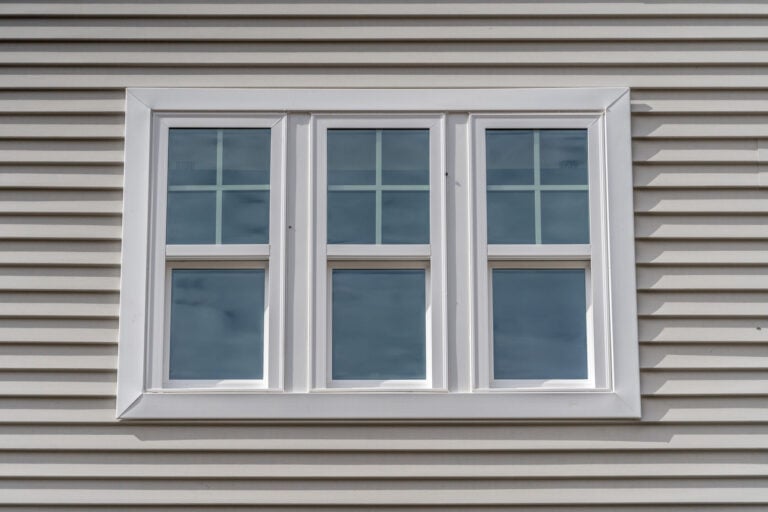 Triple hung casement window